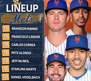The addition of Carlos Correa has the Mets' potential Opening Day lineup looking absolutely LOADED - and that's with Eduardo Escobar, Francisco Álvarez, Brett Baty, and others still currently on the roster. 👀🔥