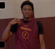 "I get a lot of love here, committing and staying home." #Gophers forward Joshua Ola-Joseph