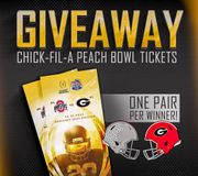🎟 #CFAPEACHBOWL TICKET GIVEAWAY 🎟 
We’re giving away a pair of tickets to our sold-out Semifinal game featuring Ohio State vs. Georgia! 🔥

Follow the rules below to enter:
1️⃣ Must be following @CFAPeachBowl
2️⃣ Like this post
3️⃣ Tag a friend in the comments

- More comments = more entries
- Want 3 extra entries? Share this post to your Story and tag us in it!
- Contest closes Wednesday, 12/7 at 11:59 p.m.

#GoBucks #GoDawgs