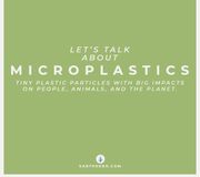 Let's talk about #microplastics. These small pieces of plastic come from a variety of sources – including larger pieces of plastic breaking down, cosmetic microbeads, and synthetic clothing like nylon. Based on quantity, microplastics are the most abundant type of plastic pollution in the ocean today. 

So how can we reduce our microplastic footprint? Shop #organic and #natural personal care, support small and large scale plastic cleanups, reduce your overall #plastic consumption, wear organic clothing over synthetic when possible, and invest in a laundry microfiber catching device. How are you reducing your microplastic footprint?