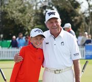 @annikas59’s 11-year-old son Will meets 87-year-old legend @gary.player. ❤️