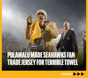 A Hall-of-Fame trade. 😅 (via @steelers)

📺: #SEAvsPIT on NBC
📱: NFL app