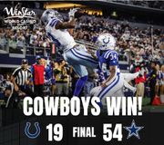 Guess those horseshoes ain't so lucky after all. 🤷

#INDvsDAL | @winstar_world