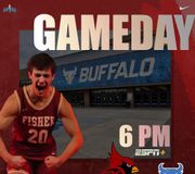 🚨 ITS GAMEDAY 🚨 @sjf_mbb head to Buffalo to take on @ubmensbasketball at Alumni Arena! 

🆚 Bulls
🕝6 p.m.
📍 Buffalo, N.Y.
🏟️ Alumni Arena
📺 ESPN+

#gofisher