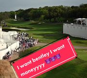 I want bentley I want moneyyyy #golf #pgatour #yeat 