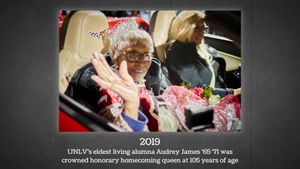 Image post by @UNLVAlumni on Facebook