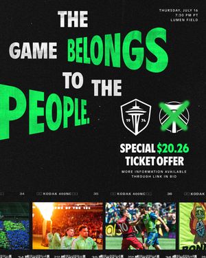 Image post by @soundersfc on Instagram