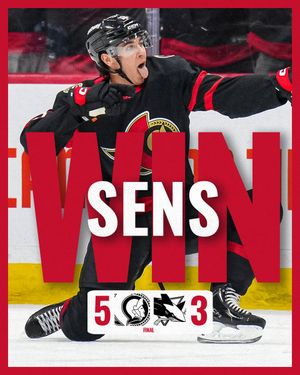 Image post by @Senators on Twitter
