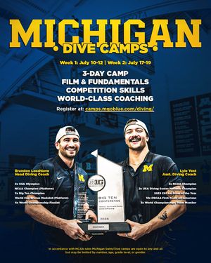 Image post by @umichswimdive on Instagram
