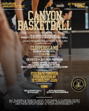 Image post by @canyongirlsbasketball on Instagram