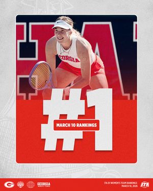 Image post by @ugawomenstennis on Instagram