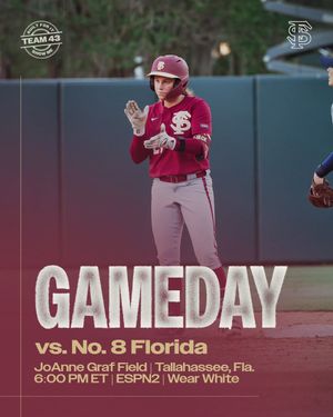 Image post by @fsusoftball on Instagram