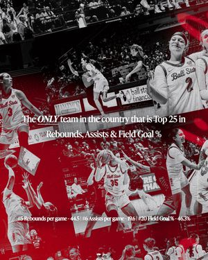 Image post by @ballstatewbb on Instagram