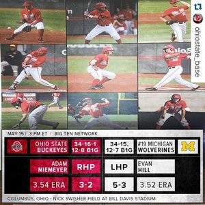 Image post by @ohiostathletics on Instagram