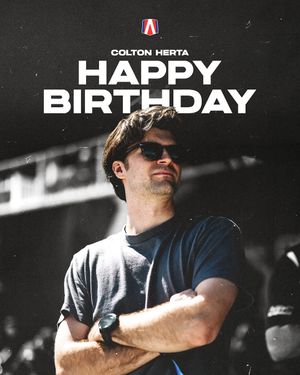 Image post by @andrettiindy on Instagram