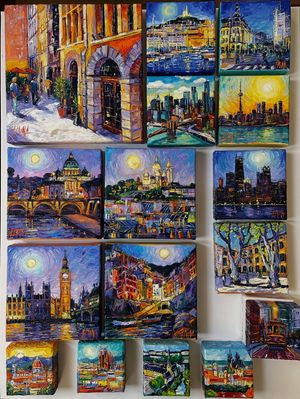 Image post by @monaedulescoart on Instagram