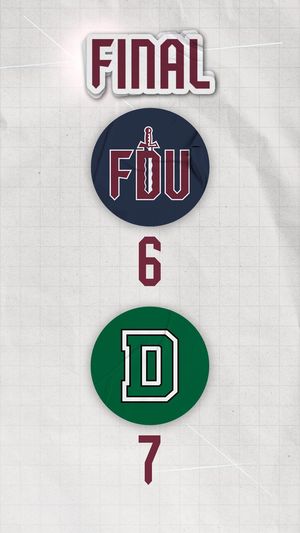 Image post by @FDUKnightsBase on Twitter