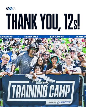 Image post by @seahawks on Instagram