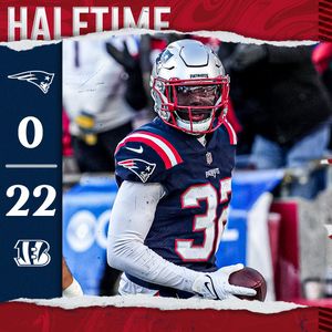 Image post by @Patriots on Twitter/X