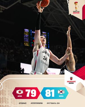 Image post by @japan_basketball on Instagram