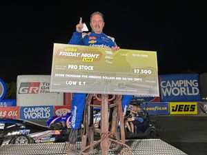 Image post by @NHRA on Twitter