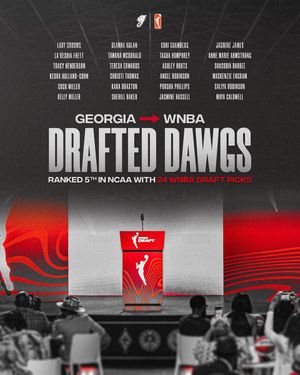 Image post by @UGA_WBB on Twitter