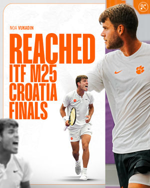 Image post by @clemsonmtennis on Instagram