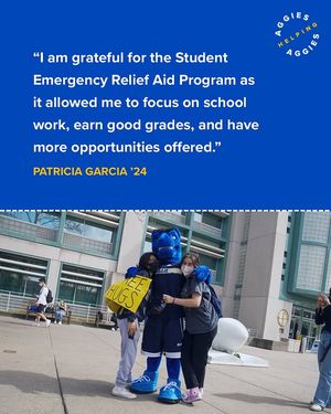 Image post by @aggieshelpingaggies on Instagram