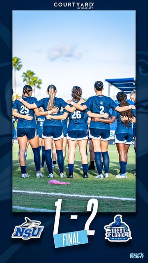 Image post by @NSU_WSoccer on Twitter