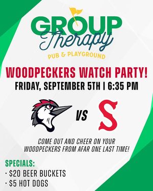 Image post by @fayettevillewoodpeckers on Instagram
