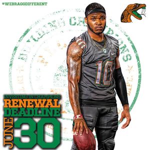 Image post by @famuathletics on Instagram