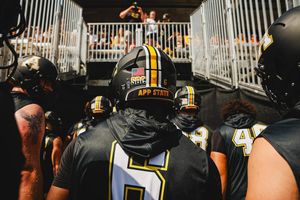 Image post by @appstate_fb on Instagram
