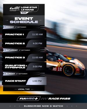 Image post by @fiawec_official on Instagram