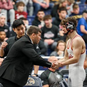 Image post by @NIUWrestling on Twitter