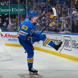 Image post by @StLouisBlues on Twitter/X