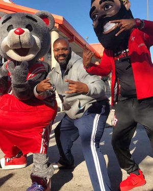 Image post by @rocketsmascotclutch on Instagram