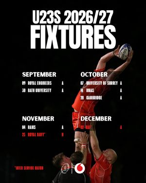 Image post by @armyrugbyunion on Instagram
