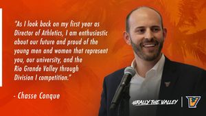 Image post by @UTRGVAthletics on Facebook
