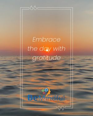 Video post by @Bemindful.us.org on Facebook