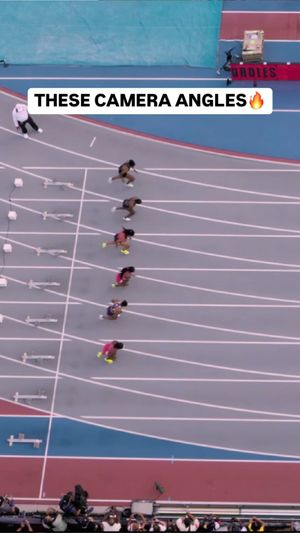 Video post by @grandslamtrack on Facebook