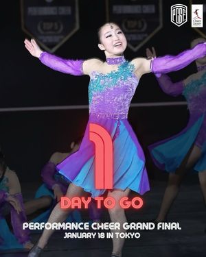 Image post by @cheer_japan on Instagram