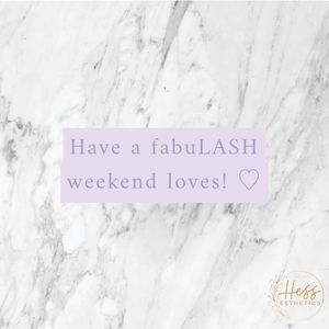 Image post by @HessBeautyBar on Facebook