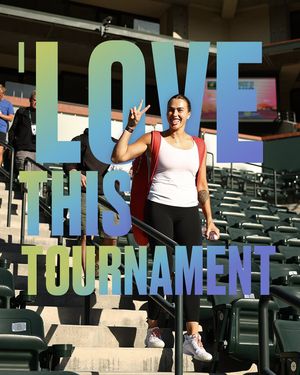 Image post by @bnpparibasopen on Instagram