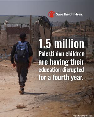 Image post by @savethechildren on Instagram