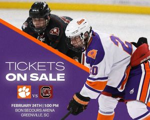 Image post by @clemsonicehockey on Instagram