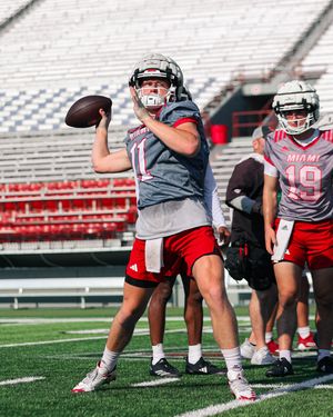 Image post by @miamiohfootball on Instagram