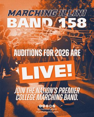 Image post by @marchingillini on Instagram