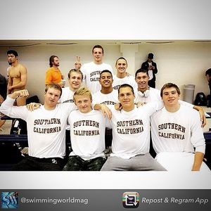 Image post by @uscswim on Instagram