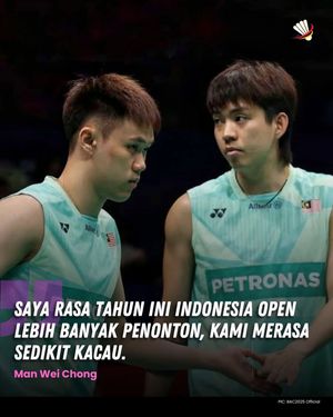 Image post by @bolalobbadminton on Instagram