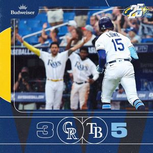 Image post by @raysbaseball on Instagram